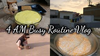 4 AM Busy Routine Vlog  Busy Routine Vlog  Vlog by Erum [upl. by Harmony]