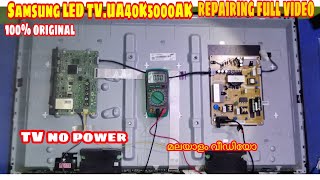 Samsung ua40k5000ak SMPS repairing video 3s111L40msf fhs bn4400851a [upl. by Sisto]