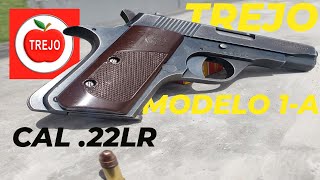 Disparando un arma😮 de mas de 30 Años Trejo Cal 22LR Modelo 1A [upl. by Pump332]