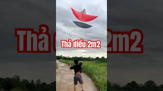 Thả diều sáo 2m3 chuông đẩu sáodiều dieusao kite dieu kiteflying [upl. by Eltotsira]