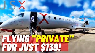 JSX “Private Jet” full experience Spoiler INCREDIBLE HoustonHobby to DallasLove [upl. by Isolt983]