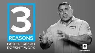 3 Reasons Fasted Cardio Doesnt Work  Darryn Willoughby PhD [upl. by Tillie]