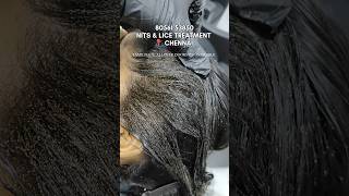 Lice amp Nits treatment 💯Safe nd Natural📍Chennai liceremovalheadlicetreatmentheadlicelicetreatment [upl. by Tabib926]