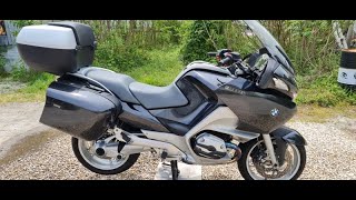 2005 BMW R1200RT first startup after 9 mounth of sitting [upl. by Swan654]