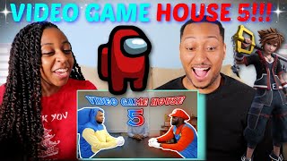 RDCworld1 quotVIDEO GAME HOUSE 5quot REACTION [upl. by Jard]