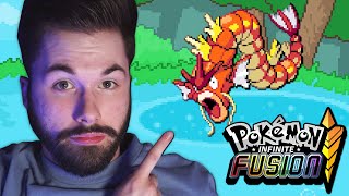 🔴 Pokemon Infinite Fusion IS INSANE 🔴 LAKE OF RAGE amp DEFEATING GYM LEADERS [upl. by Lienad948]