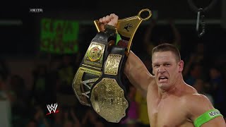 John Cena wins the vacant WWE Championship Money in the Bank 2014 [upl. by Salim107]