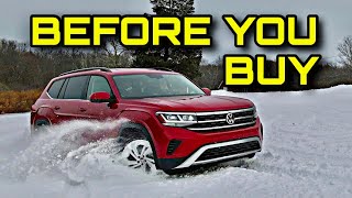 Heres How The VW Atlas Beats Other Midsize SUVs  2021 Atlas SE w Technology 4Motion Review [upl. by Ronny795]