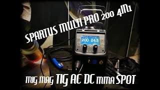 SPARTUS MULTI PRO 200 4W1 PANEL FUNKCYJNY [upl. by Mauralia]