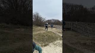 Trail running on the beach trailrunning [upl. by Shayne349]