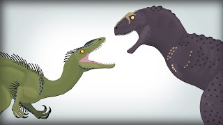 Gojirasaurus vs Thanos  Prehistoric Tournament Battle  DinoMania  Dinosaur cartoons [upl. by Abramo]