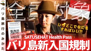 【新入国規制】バリ島入るとき旅行者全員が必要なヘルスパスってなに？！解説してみた！【2024年9月最新】No419 [upl. by Fanchie]