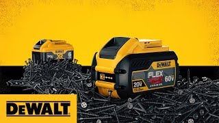 DEWALT FLEXVOLT Batteries with 20V MAX Tools [upl. by Nehcterg672]