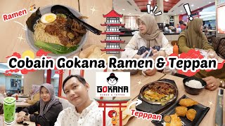 Cobain Gokana Ramen amp Teppan ala japan 🇯🇵 Cabang Qmall Banjarbaru  Kalimantan Selatan [upl. by Fariss]