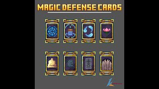 Minecraft Magic Defense Cards [upl. by Ednihek481]