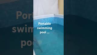 DIY portable swimming pool installed [upl. by Meldoh]