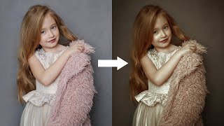 Best Way Fine Art Portrait Editing Photoshop Tutorial [upl. by Siaht]