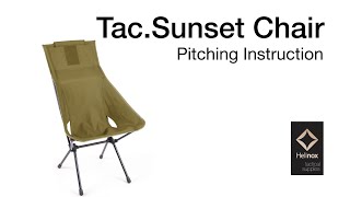 INSTRUCTION Tactical Sunset Chair [upl. by Gavrila]