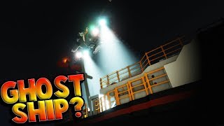 BOARDING A HAUNTED GHOST SHIP AT MIDNIGHT  Stormworks Build and Rescue Multiplayer Gameplay [upl. by Aixela]