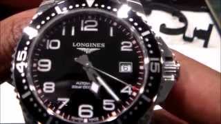 Longines Hydroconquest Black Dial [upl. by Itnahsa]