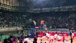 Panathinaikos Olympiakos 30012017 [upl. by Artair]