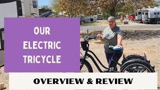 RV Life Review of the SixThreeZero Electric Tricycle Trike  Full Time RV Life [upl. by Filmer]