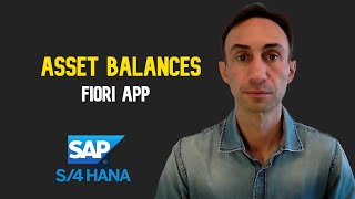 How to Navigate in the FIORI App Asset Balances SAP S4 HANA [upl. by Neros]