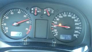 VW Golf 4 16 16v BCB 105 HP 77KW Acceleration [upl. by Inol]