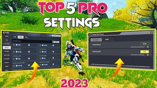 Top 5 Pro Settings in call of duty mobile  PART 3  br settings cod mobile 2023br sensitivity codm [upl. by Bennet381]