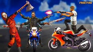 Free Fire Superhero Part 1  Gloowall Vs Gloowall free fire animation  Indian Driving 3D Franklin [upl. by Enorahs95]