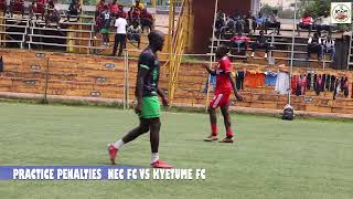 PRACTICE PENALTIES NEC FC VS KYETUME FC [upl. by Monteria846]