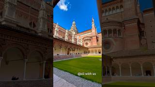 Discovering Certosa di Pavia Italys Majestic Monastery 🏰 pavia history church italy [upl. by Ominoreg]