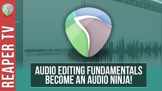 REAPER Tutorial Audio Editing Fundamentals [upl. by Gide]