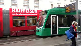 Tram Basel Switzerland 6112023 [upl. by Homere834]