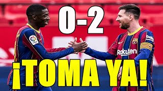 DEMBÉLÉ Y MESSI MARCAN LOS GOLES DEL MEJOR BARÇA  ¡BAÑO TÁCTICO ¡HOY SÍ SE NOTÓ LA MANO DE KOEMAN [upl. by Bathelda60]