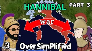 The Second Punic War  OverSimplified Part 3 [upl. by Sammie732]