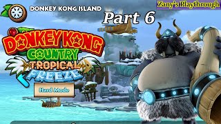 Donkey Kong Country Tropical Freeze Hard Mode  World 6 DK Island [upl. by Ailimat]