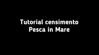 TUTORIAL Censimento gratuito per la pesca in mare [upl. by Coppock397]