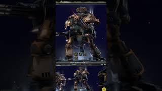 Imperial Knight Solaria intro animation warhammer40k gameplay dawnofwar3 [upl. by Llejk]