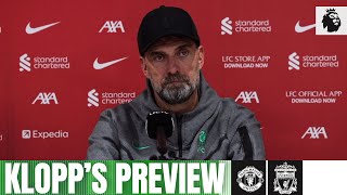 Old Trafford Challenge amp Premier League RunIn  Klopps Preview  Manchester United vs Liverpool [upl. by Siger]