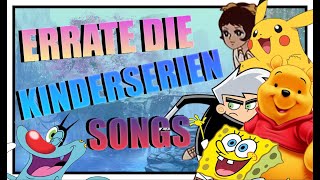 German Kinderserien Song Quiz 💙​💙​💙​  Kannst du die Songs erraten 🤯 [upl. by Diane]