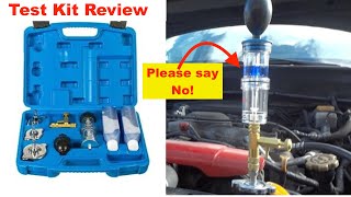 RELD Professional Head Gasket Tester Combustion Leak Test Kit Detector [upl. by Kenji]