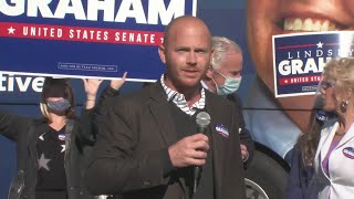 US Rep William Timmons campaigns for Graham in Spartanburg [upl. by Rik918]