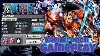 Kozuki Oden Gameplay  Oden is literally Good Attacker ❤️‍🔥💪  One Piece Bounty Rush [upl. by Devonne]