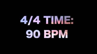 44 Time 90 BPM [upl. by Aihtennek965]