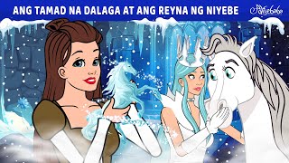 Ang Tamad na Dalaga at ang Reyna ng Niyebe ❄️🩵  Engkanto Tales  Mga Kwentong Pambata Tagalog [upl. by Ronyam]