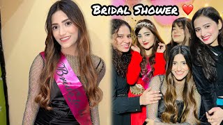 My First Bridal Shower ❤️ Shadi Ki Shopping 🛍️  SAMREEN ALI VLOGS [upl. by Aeila]