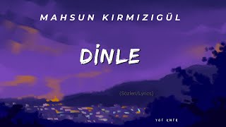 Mahsun Kırmızıgül  DİNLE SözleriLyrics [upl. by Ahseekal]