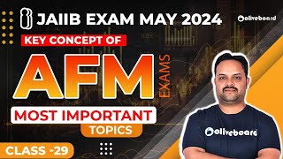 JAIIB EXAM May 2024  Key Concept of AFM  Most Important Topics  Class29  By Pradyumna Sir [upl. by Vogele209]