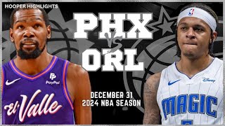 Phoenix Suns vs Orlando Magic Full Game Highlights  Dec 31  2024 NBA Season [upl. by Olbap]